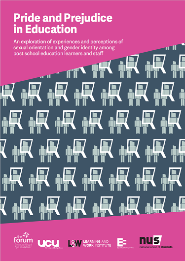 Image of the Pride and Prejudice in Education report cover  