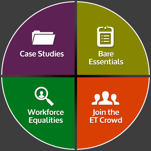 Image showing the EqualitiesToolkit navigation wheel from our home page